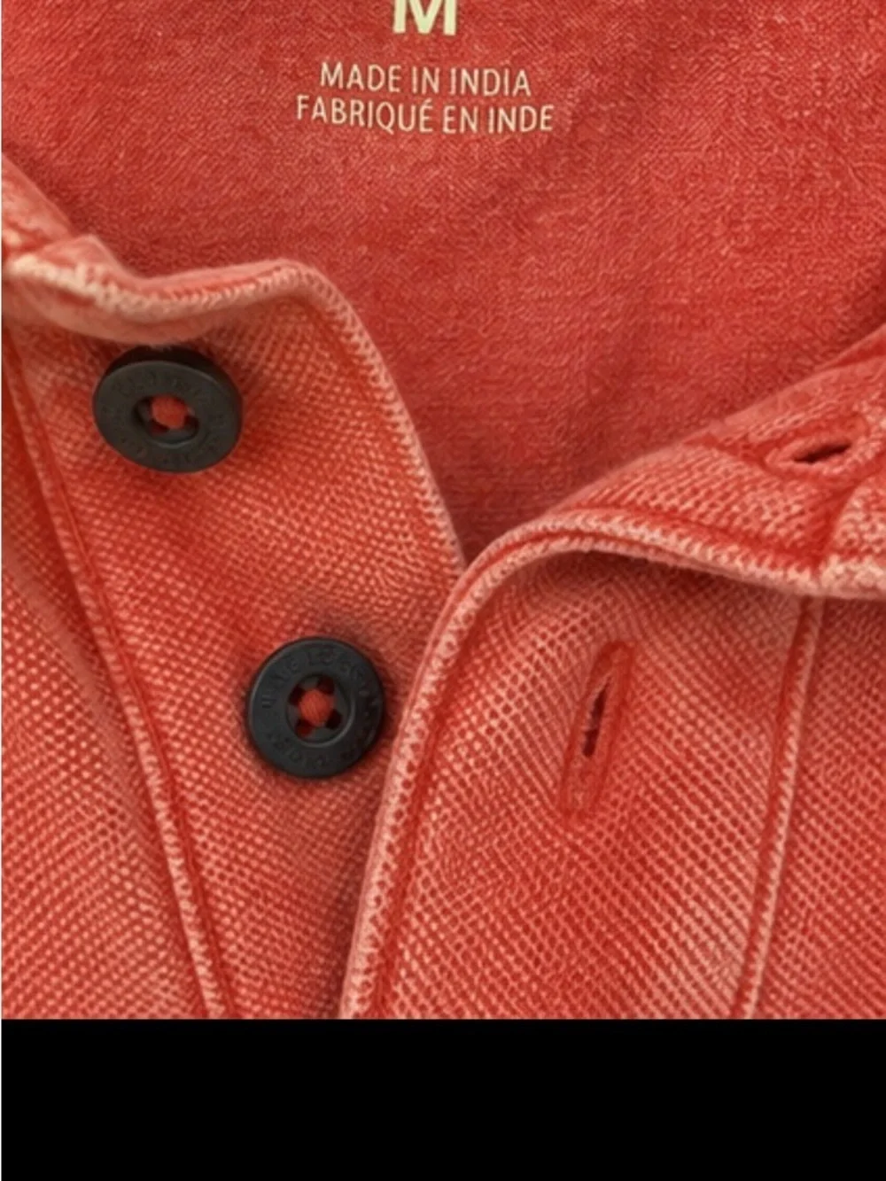RedHead Washed Coral-orange Polo Shirt
